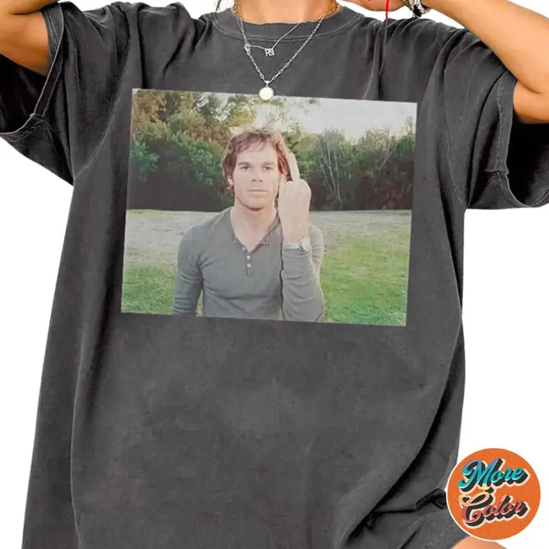Dexter Morgan Graphic Shirts, Cotton Unisex T-shirt, Crew Neck, Size S- 3XL, Menswear Top, Womenswear Top Underwear...