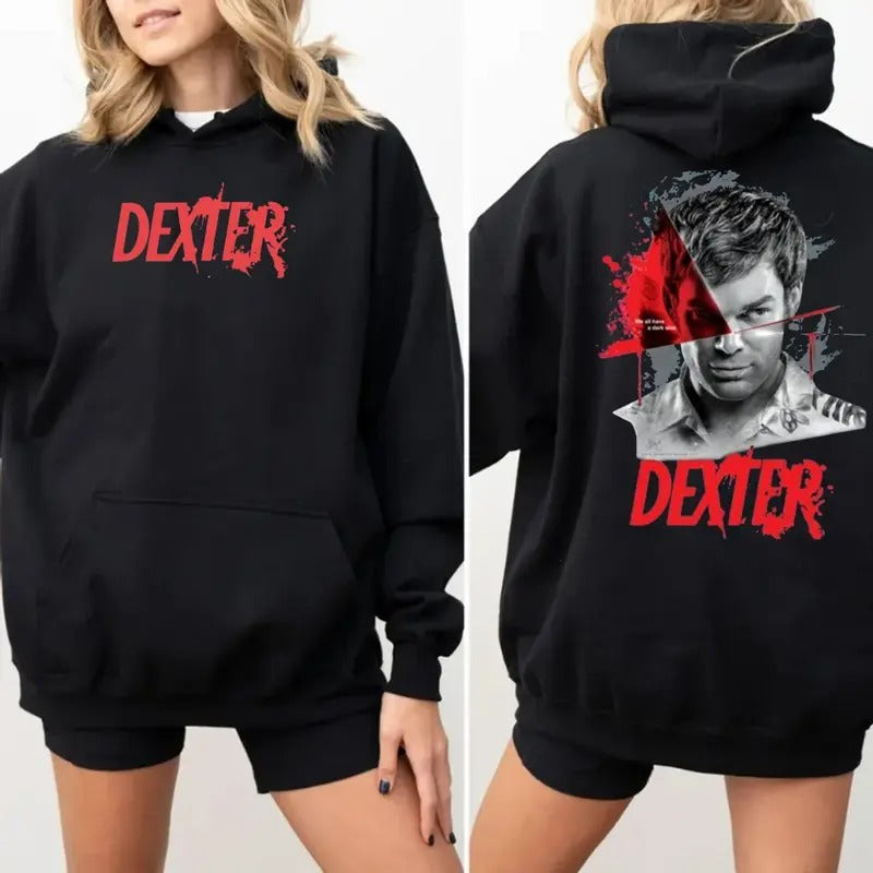 Dexter Morgan Shirt, He's Got A Way With Murder, Dexter Tv Show T Shirt, Dexter Morgan Outfits Sweatshirt Hoodie, Unisex...