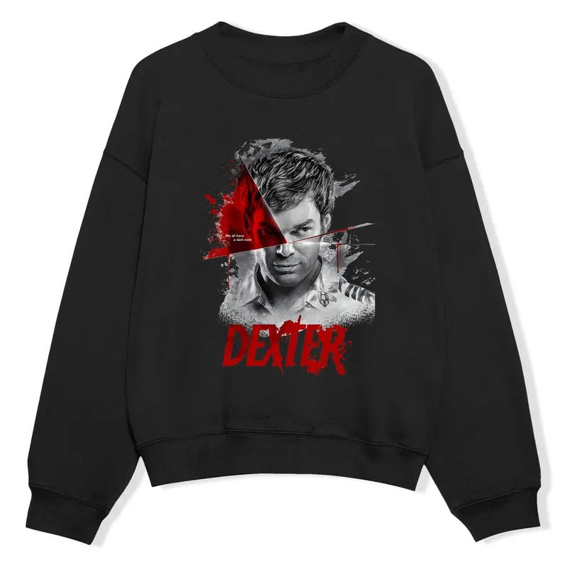 Dexter Morgan TV Show Sweatshirt, Horror Blood Sweatshirt, Tonight's The Night Sweatshirt For Dexter Fan,  Unisex Comfort...