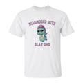 Diagnosed With Slay, Unisex Heavy Cotton Tee, Bibble Shirt, T- shirt For Man for women Top Menswear Underwear Tshirt...