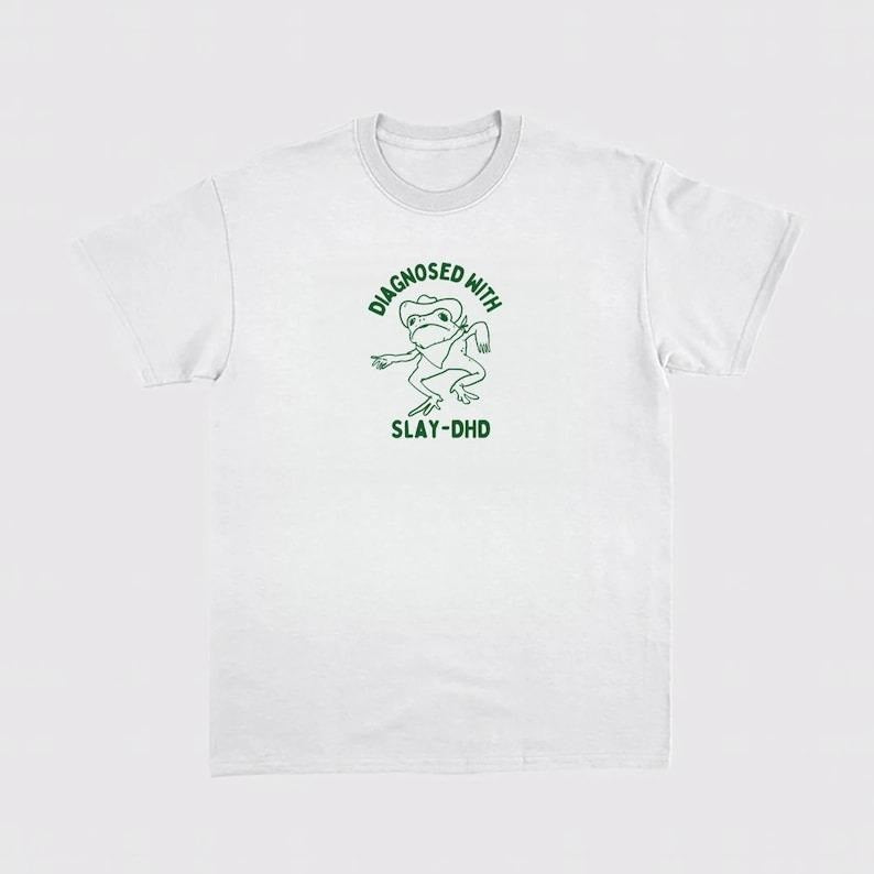 Diagnosed Slay Dhd Heavy Cotton T-Shirts, Hoodie, Sweatshirt