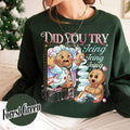 Did You Try Icing It Sweatshirt, Funny Nurse and Doctor Shirts, Gingerbread Christmas Shirt, Xmas Tee, Health Care Worker...