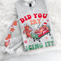 Did You Try Icing Gingerbread Nurse Sleeve Print Comfy Sublimation Tops Menswear T-Shirts, Hoodie, Sweatshirt