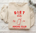 Diet Coke Shirt, Diet Coke Lover Sweatshirt, Funny Coke Shirt, Coke Lover Sweater, Coke Long Sleeve, Diet Coke  sweater...