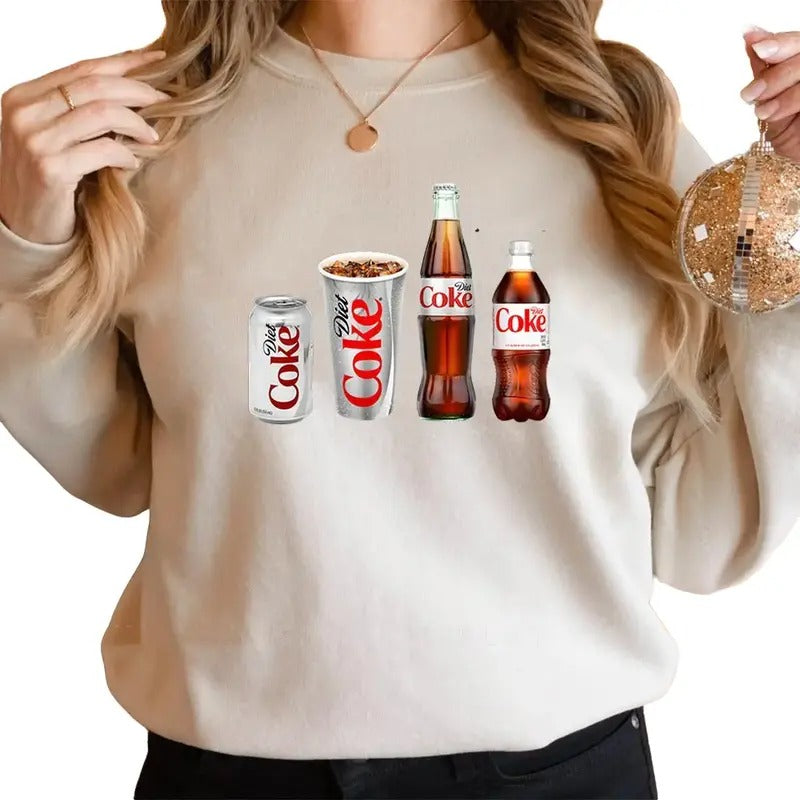 Diet Coke Shirt, Gift for Diet Coke Lover Hoodie, Sweatshirt | GrindPrints.com