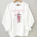 Diet Coke sweatshirt Diet Coke humor sweatshirt and crew neck Til Death Humor, gift for girlfriend, Diet Coke Crewneck...