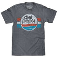 Diet Pepsi Logo T-Shirt - Gray Hoodie, Sweatshirt | GrindPrints.com
