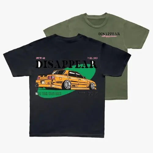 Disappear Retro 90s Jdm T-shirt Classicar Shirt Vintage Fashion Hoodie, Sweatshirt | GrindPrints.com