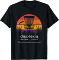 Disc Golf disc-lexia disc golf meme funny disc golf T-Shirt | Unisex Cotton Tee Gift, Crewneck, Short Sleeve Hoodie,...
