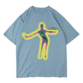 Distorted Portrait Graphic Tee T-Shirt Hoodie, Sweatshirt | GrindPrints.com