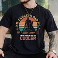 DnD Dungeon Dad Shirt, Dungeon Dad Like A Regular Dad  But Cooler shirt, Fun TTRPG D&D Fathers Day, Birthday or Gift for...