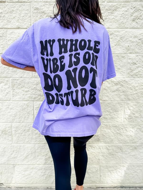 Do Not Disturb Graphic Tee Hoodie, Sweatshirt | GrindPrints.com