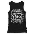 Do Not Summon My Inner Bitch Racerback Tank T-Shirts, Hoodie, Sweatshirt