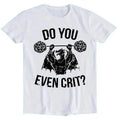 Do You Even Crit GYM Master Ancient Swole'd Dragon DnD D20 Dice Funny Art Drawing Gamer Anime Cult Meme Movie Music Gift...