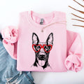 Doberman, Dog Lover Apparel, Pet, Dog Breed, Cute Sweatshirt, Crew Neck, Women's, Crewneck T-Shirts, Hoodie | GrindPrints.com