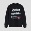 Dodge Charger 1968 Sweatshirt Classic Muscle Car Legend Car Menswear T-Shirts, Hoodie | GrindPrints.com