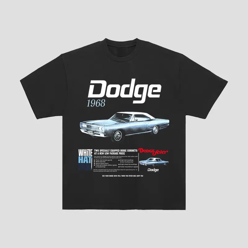 Dodge Charger 1968 T-Shirt Classic Muscle Car Legend Car Menswear Hoodie, Sweatshirt | GrindPrints.com