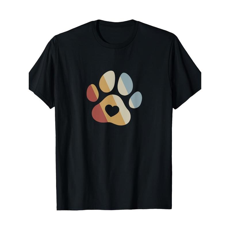 Dog Claw Retro style Retro T-shirt Made in USA Hoodie, Sweatshirt | GrindPrints.com