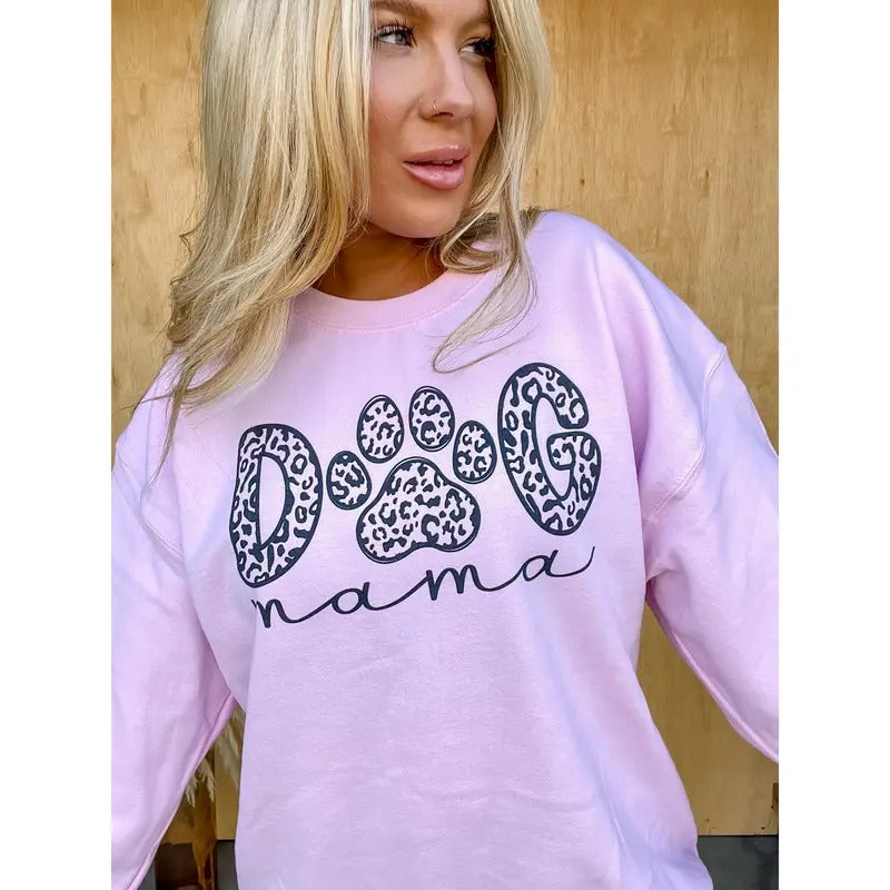 Dog Mama Pullover T-Shirts, Hoodie, Sweatshirt | GrindPrints.com