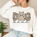 Dog Mama Sweatshirt, Mom Leopard Sweatshirt, Mom Sublimation Sweatshirt, Leopard Mama Sweatshirt, Mother's Day Gift, Gift...