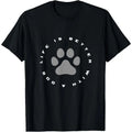 Dog Paw Print T-Shirt made in usa Hoodie, Sweatshirt | GrindPrints.com