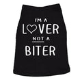 Dog Shirt Im A Lover Not A Biter Funny Clothes For Small Breed Daschund Corgi Funny Dog Puppy Shirt Black Hoodie, Sweatshirt