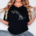 Dog Skeleton Boop Sweatshirt, Dog Lover Gifts, Dog Mom Sweatshirt, Hoodie Jersey Knit Casual Cotton Fabric Womenswear...