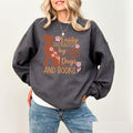 Dogs And Books Hoodie, Read Book Sweatshirt, Bookish Sweater, Reading Hoodie, Book Lover Hoodie, Librarian Gift, Book...