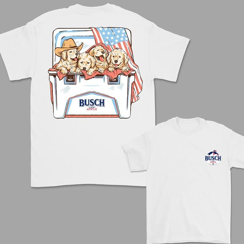 Dogs Beer Tees, 4th Of July T-Shirt, Perfect Beer And Dog T-shirt For Women, For Men Hoodie, Sweatshirt | GrindPrints.com