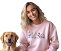 Dogs and Cats Christmas Crewneck Sweatshirt T-Shirts, Hoodie | GrindPrints.com