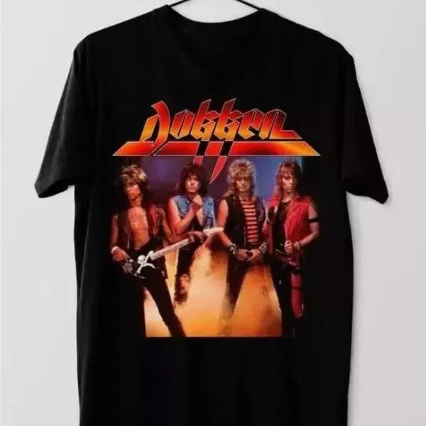 Dokken Band Unisex T-shirt Gift for Fans Cotton Menswear Top Decoration Hoodie, Sweatshirt | GrindPrints.com