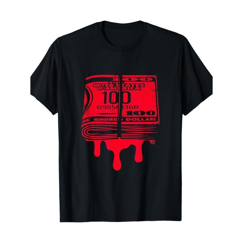 Dollar Money Blood Rich Cash Millionaire Trading Business 100% Cotton T-shirt made in usa Hoodie, Sweatshirt