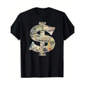 Dollar sign $symbol T-shirt, men's T-shirt made in usa Hoodie, Sweatshirt | GrindPrints.com