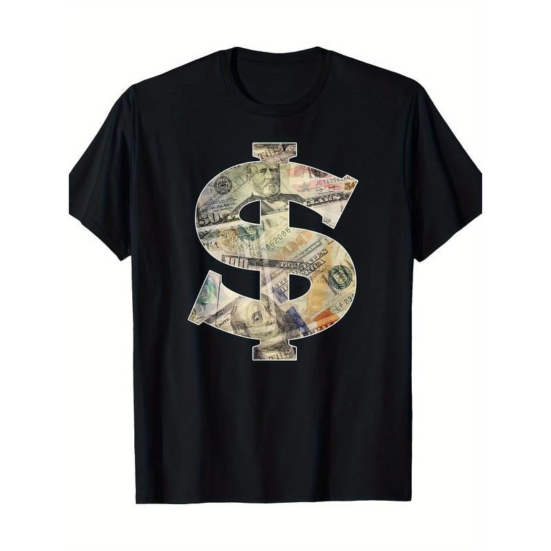 Dollar sign $symbol T-shirt, men's T-shirt made in usa Hoodie, Sweatshirt | GrindPrints.com