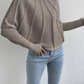 Dolman Long Sleeve Mock Neck Sweater Pullover TopY2K T-Shirts, Hoodie, Sweatshirt | GrindPrints.com