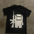 Domo Kun AK47 Gun Y2K Style T Shirt Grunge Graphic Affliction Goth Emo Skater Tapout Southpole VIntage Invader Zim Hot...