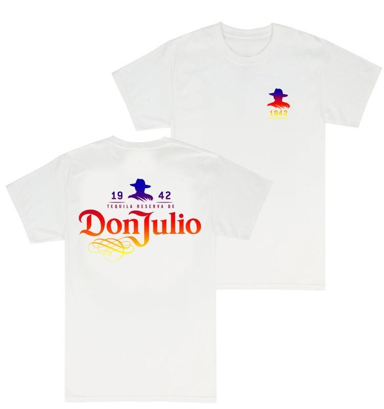 Don Julio Color T-shirt - 2 Side - For Everyone - Pick Your Shade - Choose Your Style - Sizes For All Bodies