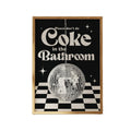 Don't Do Coke In The Bathroom Poster, Aesthetic Dorm Room Decor, Quirky Disco Prints, Gifts For Women Her Wall Art,...