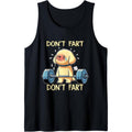 Don't Fart Funny Dog Weight Lifting Gym Workout Fitness Tank Top made in usa T-Shirts, Hoodie, Sweatshirt | GrindPrints.com