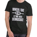 Don't Let Me Vote Democrat T-Shirt Menswear Cotton Soft Top graphic tee t shirt Hoodie, Sweatshirt | GrindPrints.com