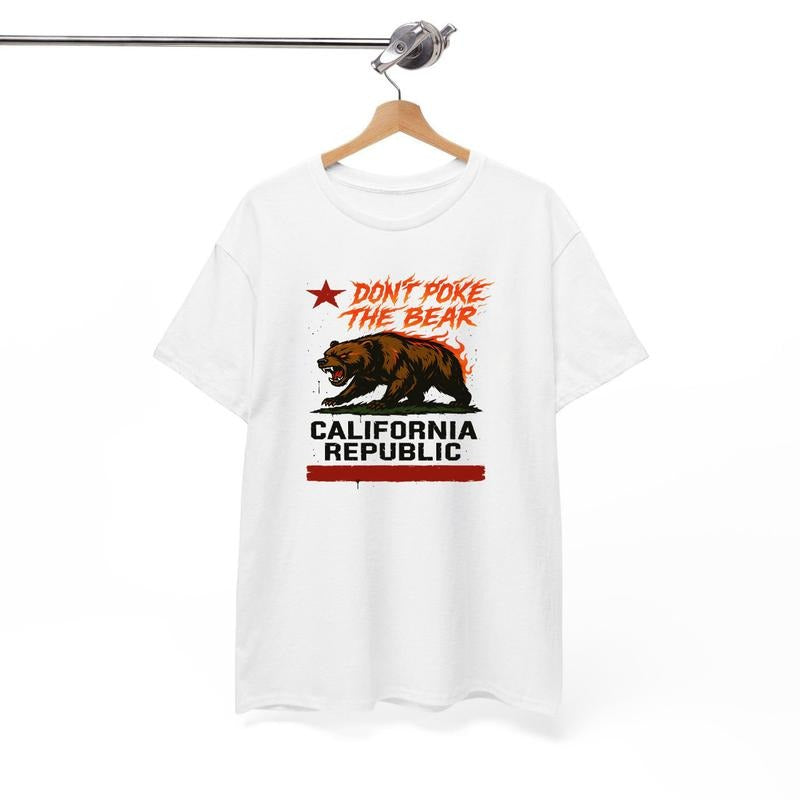 Don't Poke The Bear Shirt, Protest Bear Unisex T-Shirtstyle{n002}2 Hoodie, Sweatshirt | GrindPrints.com