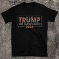 Donald Trump 2024 Take America Back Leopard Print