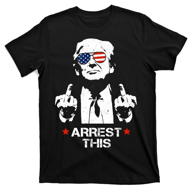 Donald Trump Arrest This Funny 2024 Election Menswear Top T-Shirts, Hoodie, Sweatshirt