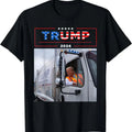 Donald Trump Rides Garbage Truck Shirt Garbage Trump T-Shirts, Hoodie, Sweatshirt