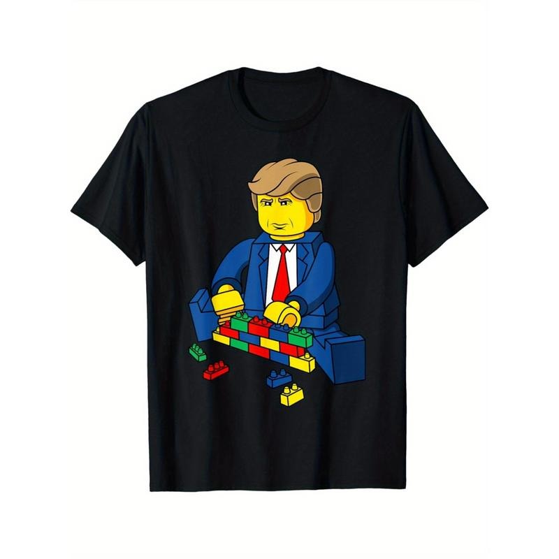 Donald Trump building wall T-shirts Made in USA Hoodie, Sweatshirt | GrindPrints.com