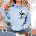 Dont Be Part Of The Problem Be The Whole Problem Hoodie, Funny Adult Humor Skeleton Skull Woman, Gift For Her, Sarcastic...
