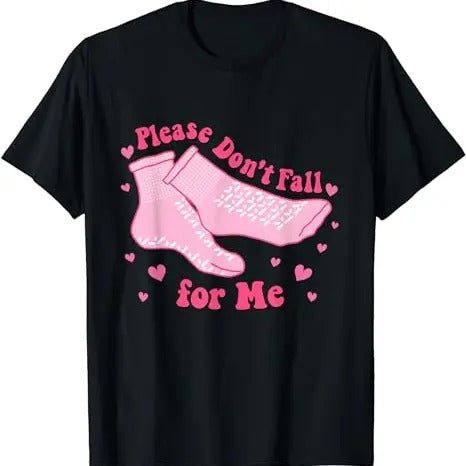 Dont Fall Me Non Slip Socks Nurse PCT CNA Love Nurse Shirt Icu Er Rn Nurse Valentine Shirt Valentine Couple Heart Religious Couples Hodie T-Shirts, Hoodie, Sweatshirt