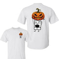 Doodlebob Pumpkin Patch Fall Essential Shirt, Halloween Shirt, Pumpkin Halloween Shirt, Unisex Classic Cotton Tee with 2...