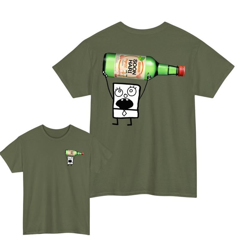 Doodlebob SOJU Unisex T-shirt, SOJU Short Sleeve Tee, Unisex Shirt, S to 4XL Hoodie, Sweatshirt | GrindPrints.com
