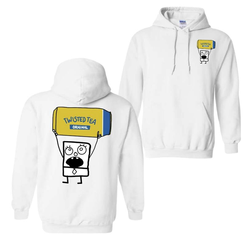Doodlebob Twisted Tea Essential 2 Sided Shirt T-Shirts, Hoodie, Sweatshirt